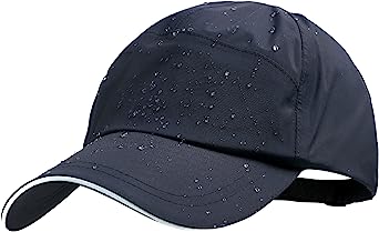 Mens Waterproof Golf Baseball Cap Windproof Unstructured UPF50  Outdoor Caps for Women Sport Adjustable Tennis Hat