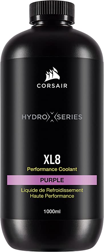 CORSAIR Hydro X Series, XL8, Performance Coolant, 1L, Translucent Purple