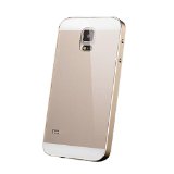 ABCTM New Ultra-thin Metal Case Back Cover For Samsung Galaxy S5 i9600 Gold