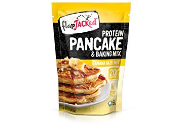 FlapJacked Protein Pancake and Baking Mix, Banana Hazelnut, 12oz
