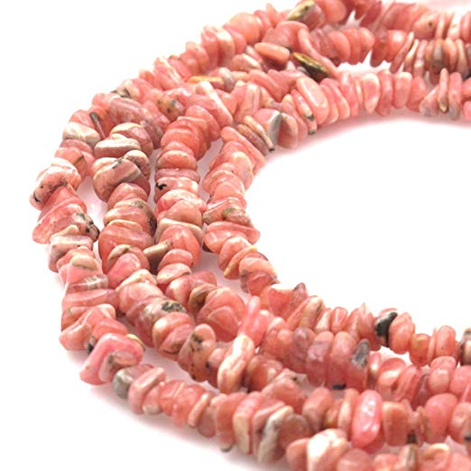 BRCbeads Nice Red Rhodonite Chips Beads 7~8mm 34 Inches per Strand for Jewelery Making