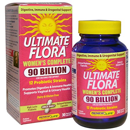 Renew Life Ultimate Flora Women's Complete Capsules, 30 Count (Pack of 2)