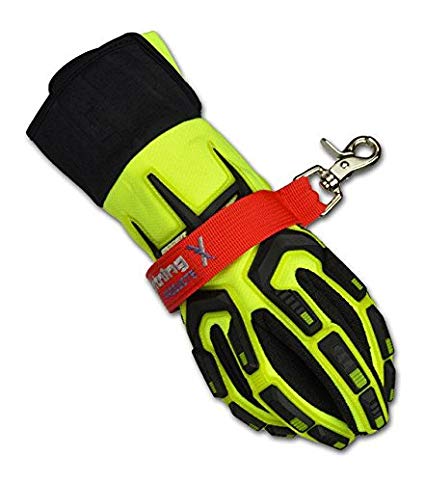 Lightning X Fireman's Deluxe Firefighter Turnout Gear Glove Strap for First Responder