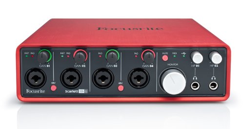 Focusrite Scarlett 18i8 (1st GENERATION) 18 In/8 Out USB 2.0 Audio Interface with Four Focusrite Mic Preamps