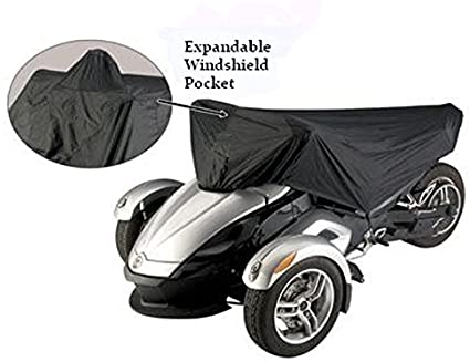 Can-Am Spyder RS, Spyder F3, F3-S Sports Model Half Cover - Keep Your Seat and Valuable Instruments Cool, Dry and Free from Dust