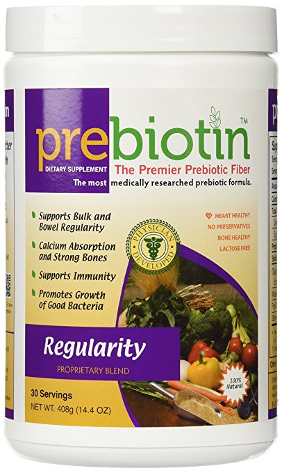Prebiotin Prebiotic Fiber Supplement Regularity, 14.4 oz., 30 Servings