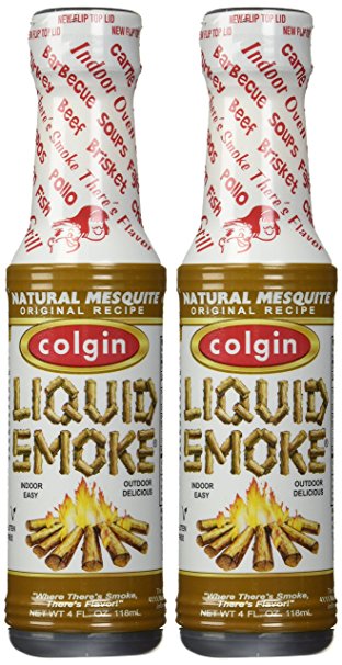 Colgin, All Natural Mesquite Liquid Smoke, 4oz Bottle (Pack of 2)