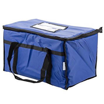 Insulated Food Delivery Bag Pan Carrier (Blue)
