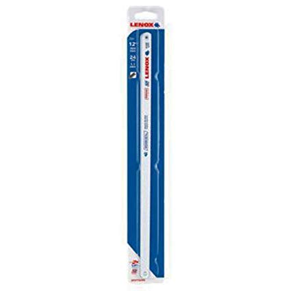 Lenox Tools 20161T224HE Bi-Metal 12-Inch 24TPI Hacksaw Blades for Use on Medium Metal, 2-Pack