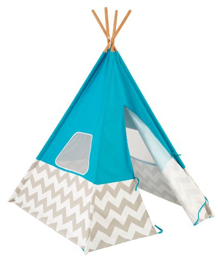 KidKraft Teepee Tent, Turquoise