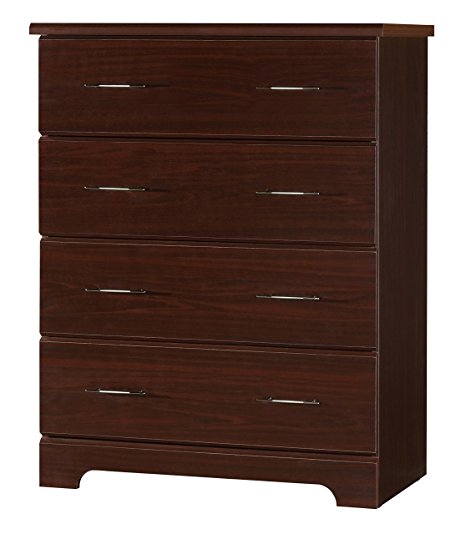 Storkcraft Brookside 4 Drawer Chest, Espresso