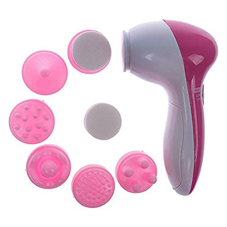 6 in 1 Makeup Multifunction Electric Face Cleaning Brush Spa Skin Care Massage