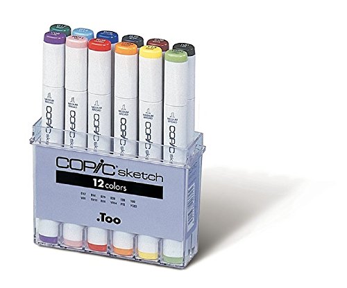 Copic Set B Sketch Marker (Pack of 12)