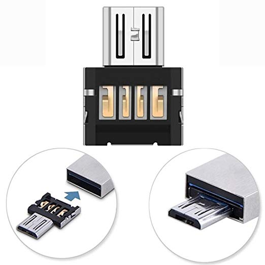 Mini USB 2.0 Micro USB Aobiny OTG Converter Adapter Cellphone TO US