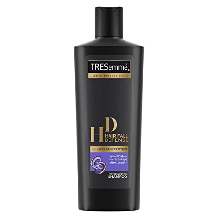 Tresemme Hair Fall Defence Shampoo, For Strong Hair, With Keratin Protein, Prevent Hair Fall due to Breakage, 340 ml