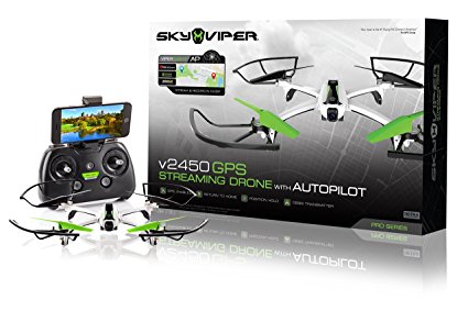 Sky Viper v2450GPS Streaming Drone with Autopilot & GPS - 2017 Edition
