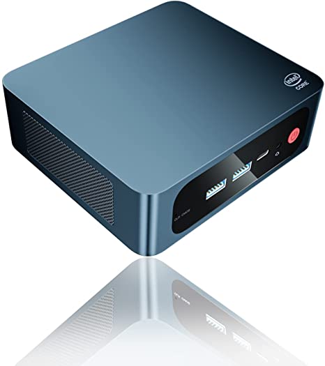 Mini PC Windows 11 Desktop Intel i5-8279 (4 Core, Up to 4.1GHz) 8G DDR4 256G NVMe M.2 SSD TRIGKEY Speed S Working Gaming Micro PC, Support Mini Computer Windows 10 Pro, WiFi 5, BT, Dual 4K HDMI