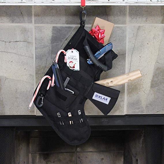 Osage River Ruck Up Tactical Christmas Stocking. Ruck Up Hanging Christmas Stockings