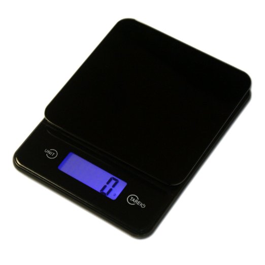 Vision - Digital Kitchen Food Scale 1g to 12 lbs Capacity, in Stylish Black