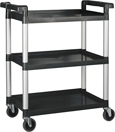 Winco Utility Cart, Black