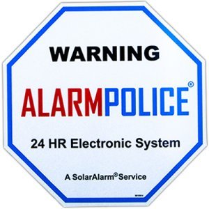 (1) NEW HOME SECURITY ALARM SYSTEM 11.25" YARD SIGN 3M Reflection Law Enforcement Sign