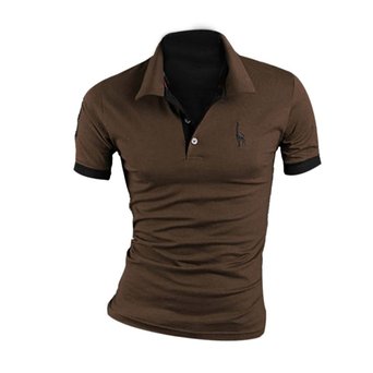Froomer Men T-Shirt Plain Casual Top V Neck Short Sleeve Base Polo Tshirt
