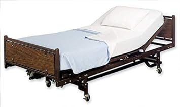 Fitted Hospital Bed Bottom Sheet (39'' H X 80'' W x 9'' D) by Raymond Clarke Premium Collection