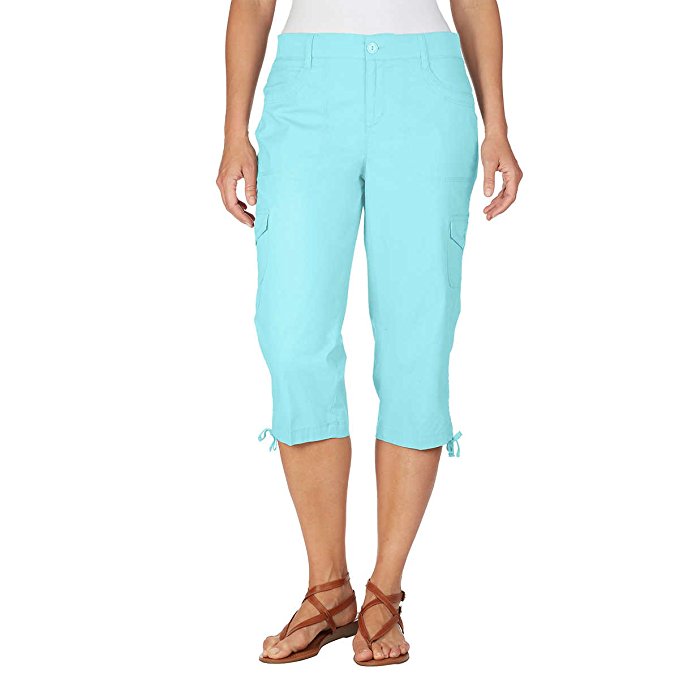 Gloria Vanderbilt Women's Lightweight Cargo Skimmer Capri