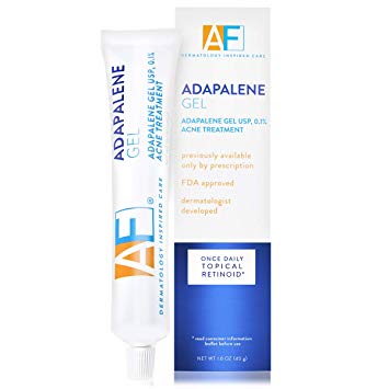 Acne Free Adapalene Gel 0.1%, Once-Daily Topical Retinoid Acne Treatment, 45 Gram, 90 Day Supply