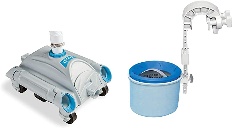 Intex Automatic Above-Ground Swimming Pool Vacuum & Mounted Automatic Skimmer