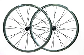 Aeromax 700c Road Comp Silver Road Bike Wheelset Clincher