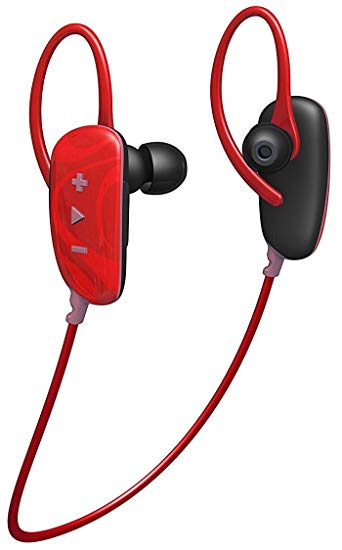 Jam Fusion Buds Wireless Bluetooth In-Ear Headphones with Microphone - Red