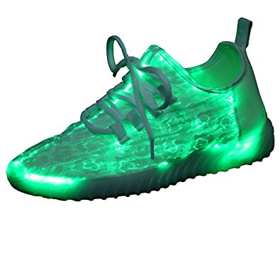 ITAPO LED Light Up Running Shoes Men USB Charging Flashing Sneakers