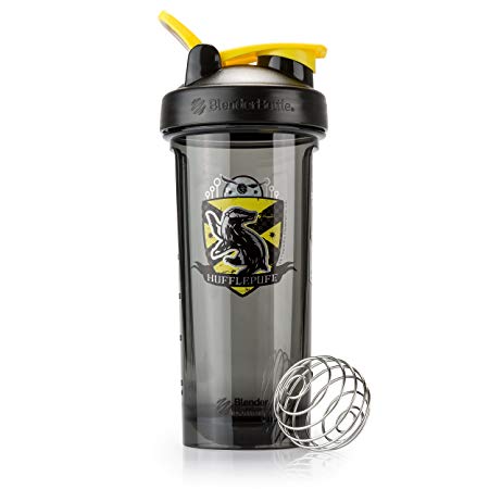 BlenderBottle Harry Potter Pro Series 28-Ounce Shaker Bottle, Hufflepuff