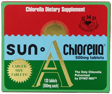 Sun Chlorella 500 mg 120 Tablets