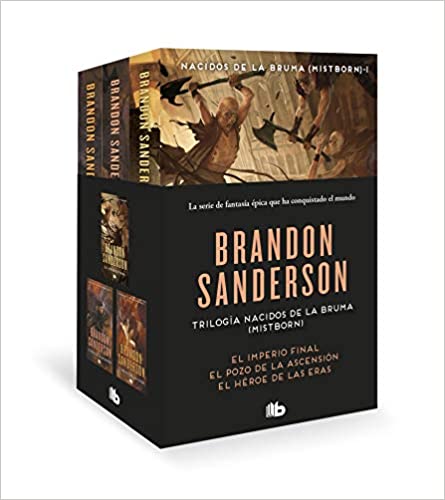 Trilogía Nacidos de la bruma [Mistborn] (pack con: El imperio final | El Pozo de la ascensión | El héroe de las eras): La serie de fantasía épica que ha conquistado el mundo: 603016 (Ficción)