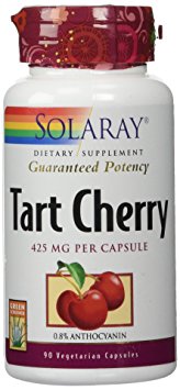 Solaray Tart Cherry, 425 mg, 90 Count