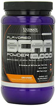 Ultimate Nutrition 100% Crystalline BCAA 12000-457.6 g (Orange)