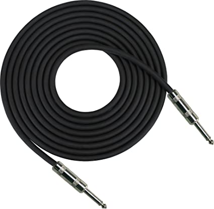 StageMASTER SEG-25 25-Feet Instrument 1/4-Inch Straight Each End Connector Low Noise Shielded Cable