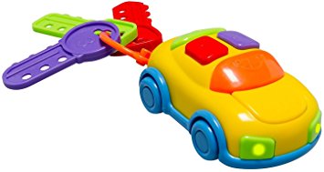 ToyZe® My First Car Keys, Car Alarm, with Head Lights and Real Car Sounds, (12m )