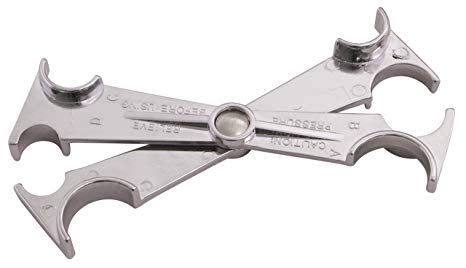 Lisle 63730 Spring Lock Scissor Disconnect for AC/Fuel Line