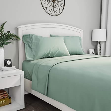 Lavish Home 1200 4-Piece Sheet Set, Queen, Sage