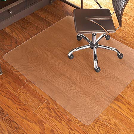 ES Robbins Everlife 60" x 72" Multitask Series Hard Floor Rectangle Chairmat, Clear