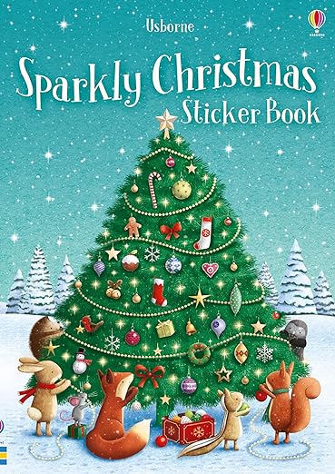 Sparkly Christmas Sticker Book (Sparkly Sticker Books)