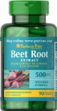 Puritans Pride Beet Root Extract 500mg-90 Rapid Release Capsules