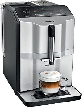 Siemens TI353201GB EQ.300 Bean to Cup Fully Automatic Freestanding Coffee Machine - Silver & Black