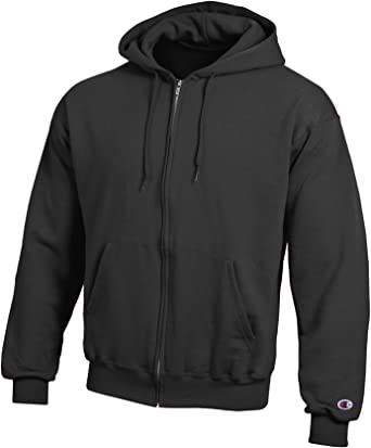 Champion Adult 50/50 Full-Zip Hooded Sweatshirt, Ash