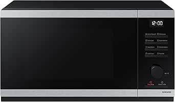 Samsung Solo Microwave, 800W, Capacity: 23 Litre, Type G, Push Buttons, Stainless Steel, MS23DG4504ATE3