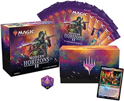 Magic: The Gathering Modern Horizons 2 Bundle | 10 Draft Boosters (150 Magic Cards)   Accessories