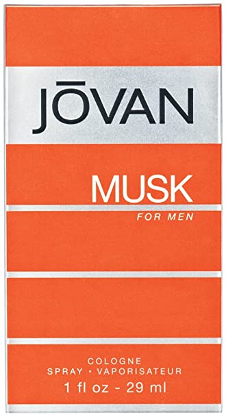 Jovan Musk For Men By Cologne Spray, Oriental, 29.6 ml